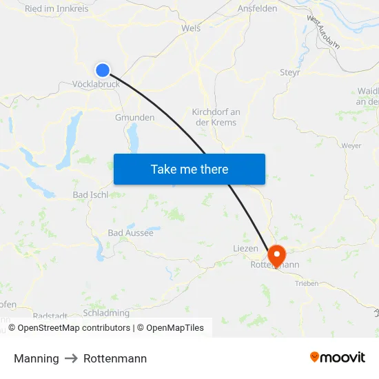 Manning to Rottenmann map