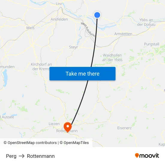 Perg to Rottenmann map