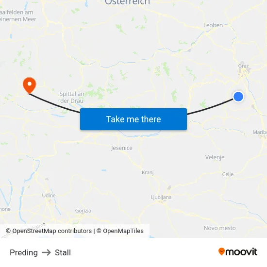 Preding to Stall map