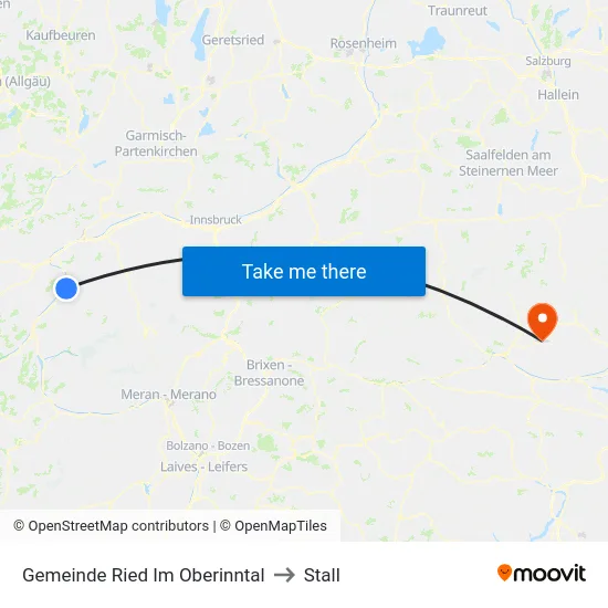 Gemeinde Ried Im Oberinntal to Stall map