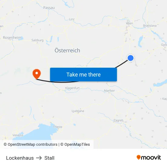 Lockenhaus to Stall map