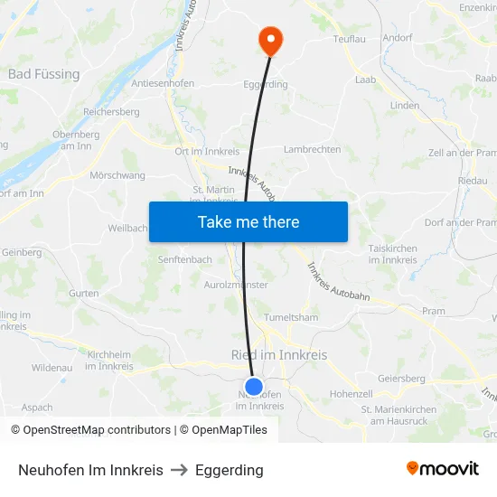 Neuhofen Im Innkreis to Eggerding map