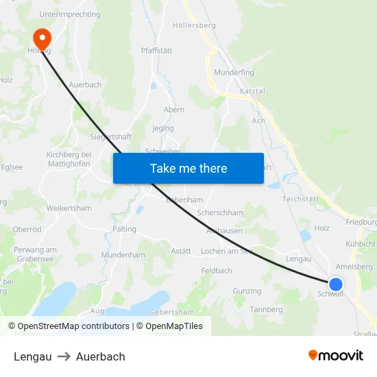 Lengau to Auerbach map