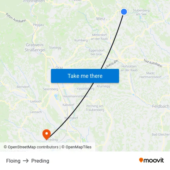 Floing to Preding map