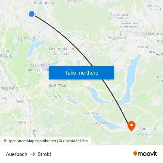 Auerbach to Strobl map