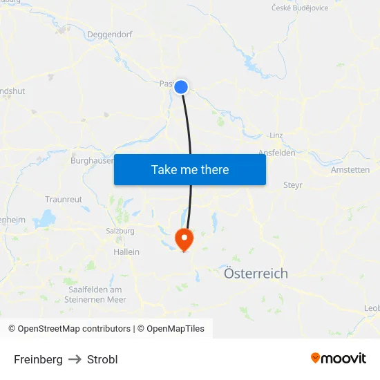 Freinberg to Strobl map