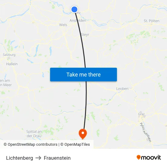 Lichtenberg to Frauenstein map