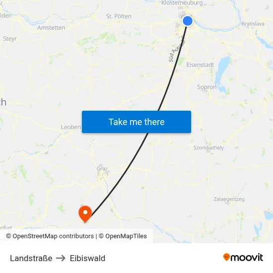 Landstraße to Eibiswald map