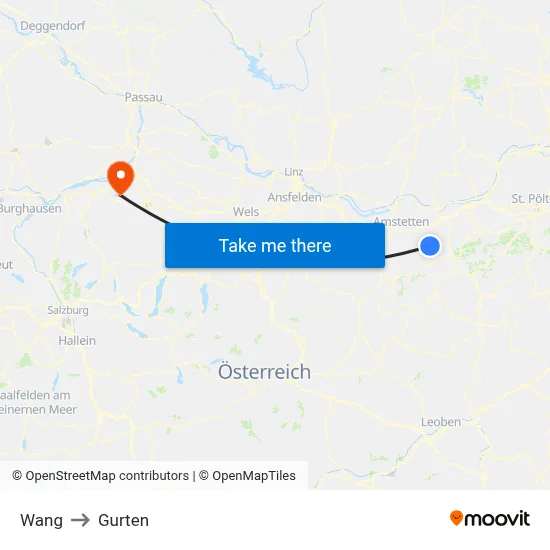 Wang to Gurten map