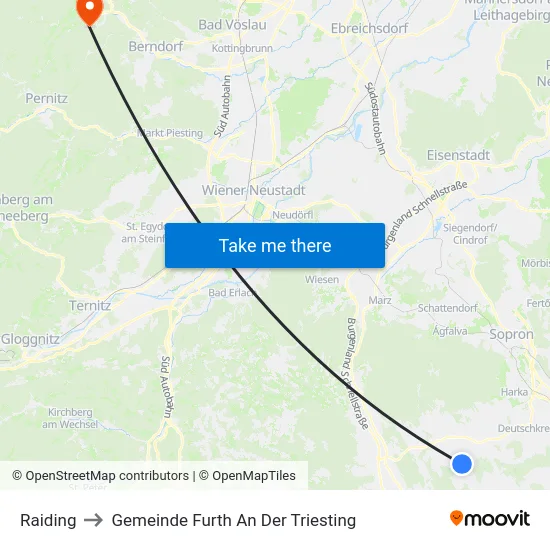Raiding to Gemeinde Furth An Der Triesting map