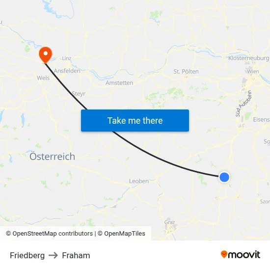 Friedberg to Fraham map