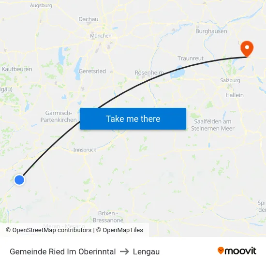 Gemeinde Ried Im Oberinntal to Lengau map
