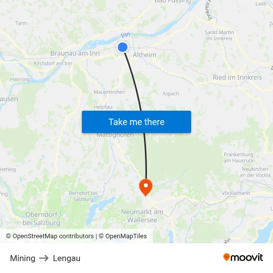 Mining to Lengau map