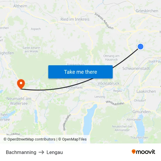 Bachmanning to Lengau map