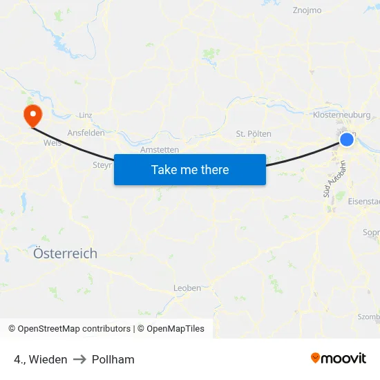 4., Wieden to Pollham map