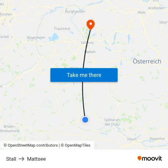 Stall to Mattsee map
