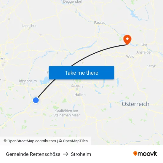 Gemeinde Rettenschöss to Stroheim map