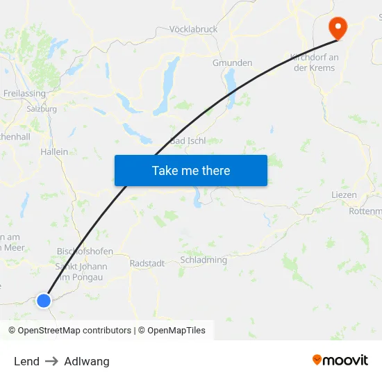 Lend to Adlwang map