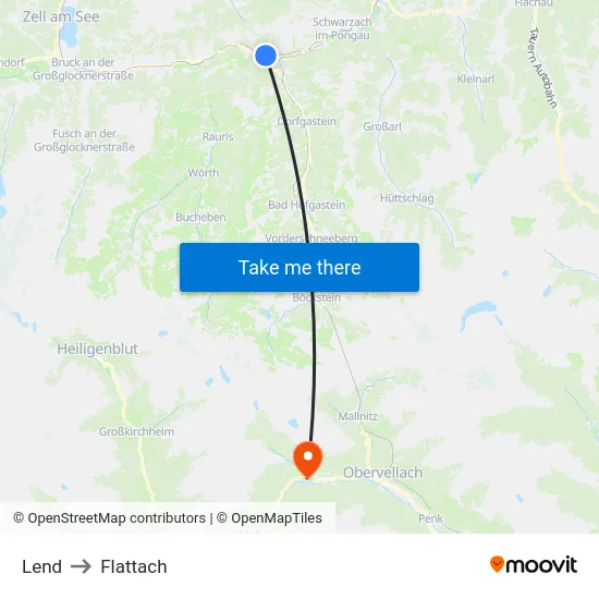 Lend to Flattach map