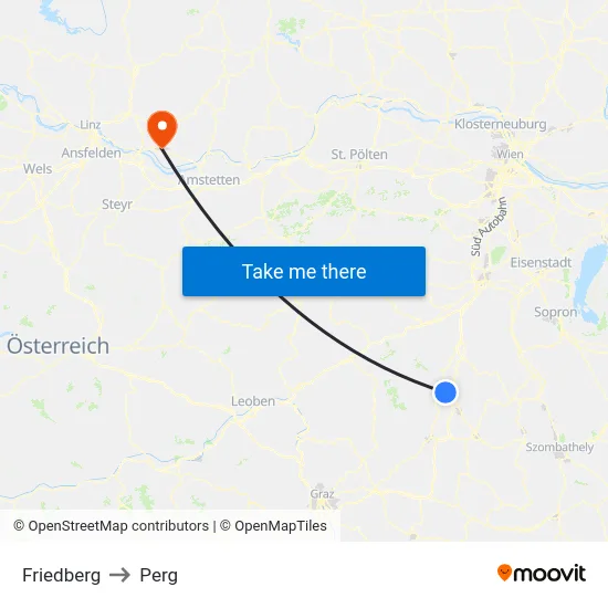 Friedberg to Perg map