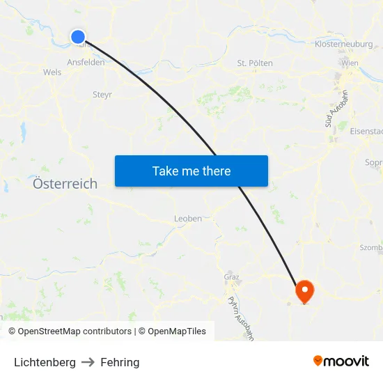 Lichtenberg to Fehring map