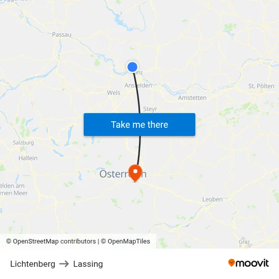 Lichtenberg to Lassing map