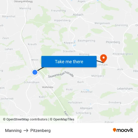 Manning to Pitzenberg map