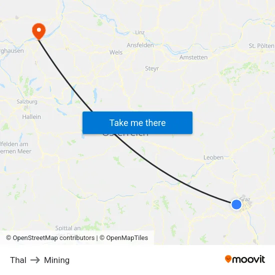 Thal to Mining map