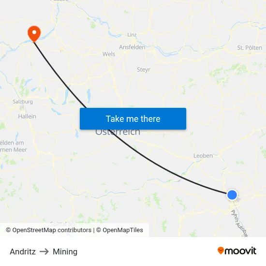 Andritz to Mining map