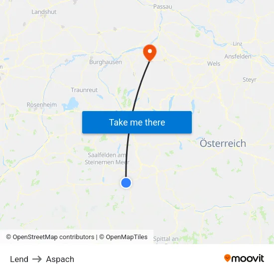 Lend to Aspach map