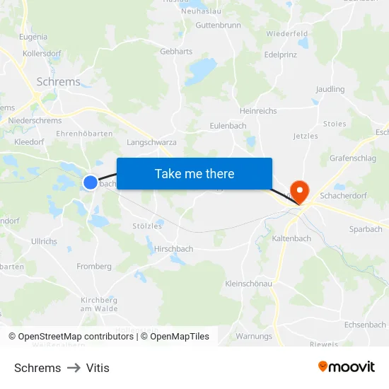 Schrems to Vitis map