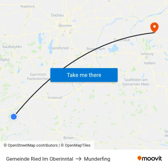 Gemeinde Ried Im Oberinntal to Munderfing map