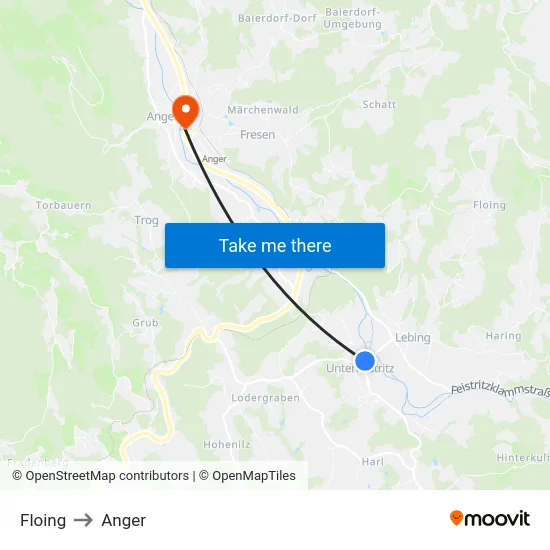 Floing to Anger map