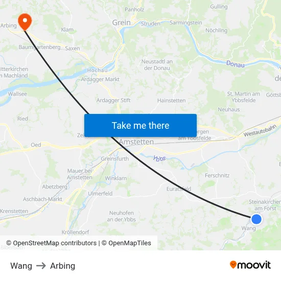 Wang to Arbing map
