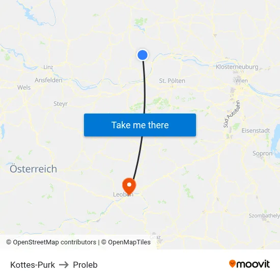 Kottes-Purk to Proleb map