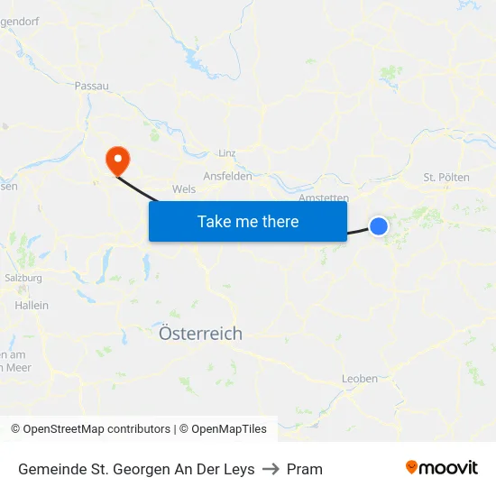 Gemeinde St. Georgen An Der Leys to Pram map