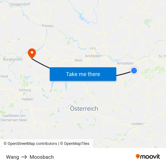 Wang to Moosbach map