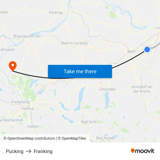 Pucking to Franking map