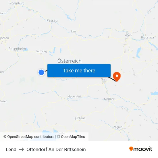 Lend to Ottendorf An Der Rittschein map