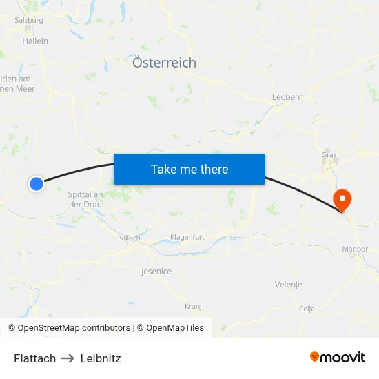 Flattach to Leibnitz map