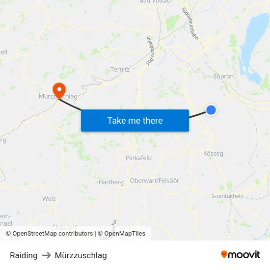 Raiding to Mürzzuschlag map