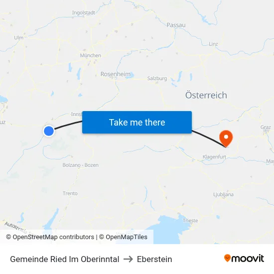 Gemeinde Ried Im Oberinntal to Eberstein map