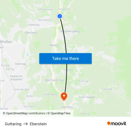 Guttaring to Eberstein map