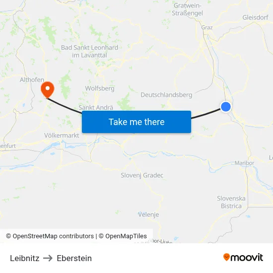 Leibnitz to Eberstein map