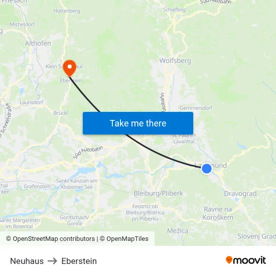 Neuhaus to Eberstein map