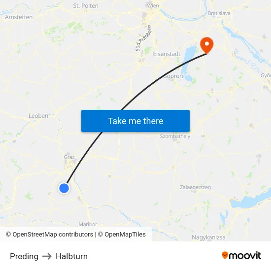Preding to Halbturn map