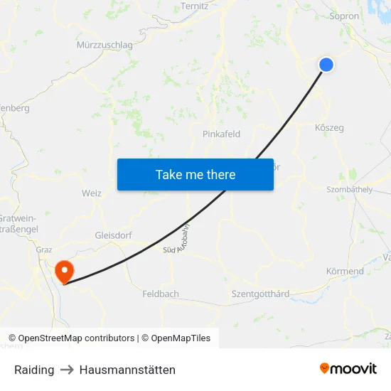 Raiding to Hausmannstätten map