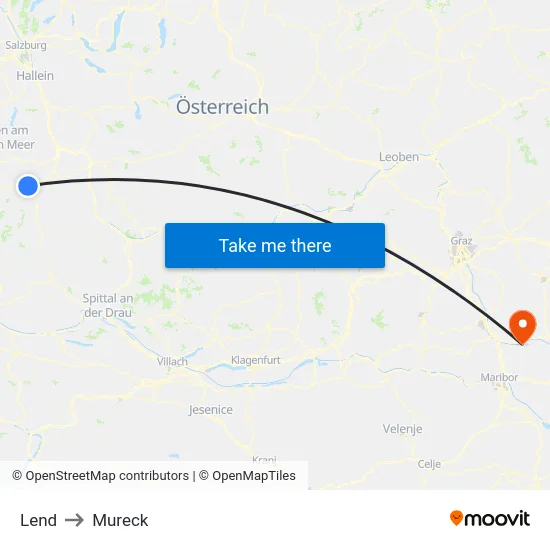 Lend to Mureck map