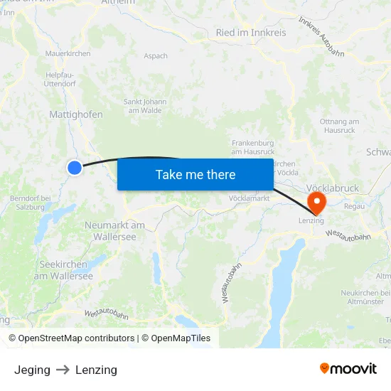 Jeging to Lenzing map