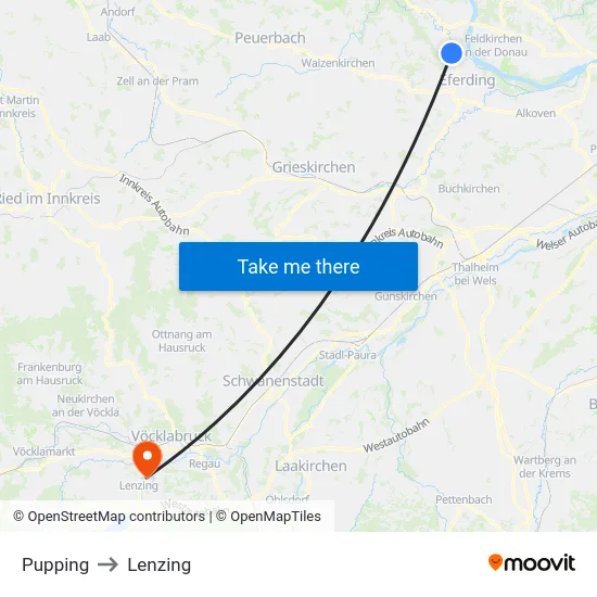 Pupping to Lenzing map